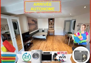 018 CHIC & COSY F1 41m2 HYPERCENTRE WIFI SMART TV NETFLIX