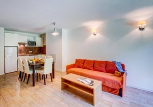300m from resort center, fitness, swimming pool, parking, tv, ski locker, 25m², La Féclaz