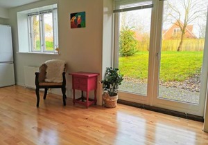 300meter walk to LEGO house - 70m2 apartment with garden