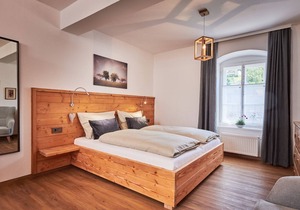 47m2 apartment on the ground floor, 2 rooms + bathroom/WC, 1 to 4 persons