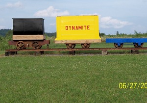 #494 - Authentic Railroad Cabooses And Depot Just Off The Blue Ridge Parkway