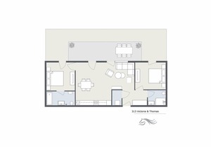 70 m² Apartment ∙ 2 bedrooms ∙ 6 guests