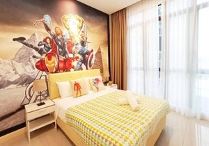 ABHOME "03-MARVEL SUITE" #D'Pristine #Legoland #Walk 200m #Medini Iskandar #JB