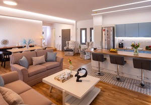 Almyros Residence by the sea 6bd with garden & BBQ
