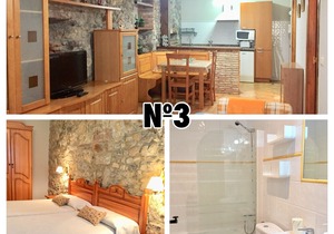 Apartments El Carril Nº3 a bedroom and a sofa bed (2/4 people) Llanes-Cue