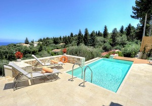Apeiron II Villa - Sunny, Modern, Pool - walk to Gaios
