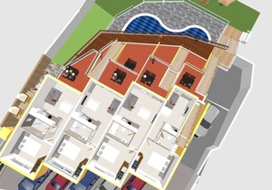 AQUA II. Apt.1 Room Terrace-Sea Views.