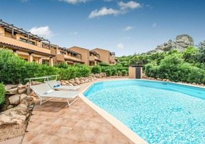 Awesome apartment in TrinitadAgultu OT with 2 Bedrooms, WiFi and Outdoor swimming pool