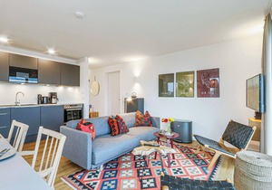 Beach front apartment