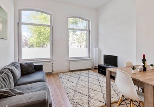 Canal view apartment with private balcony