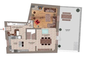 Chalet Traditionnel à Méribel avec Jacuzzi, Sauna et Accès Direct aux Pistes - FR-1-566-23