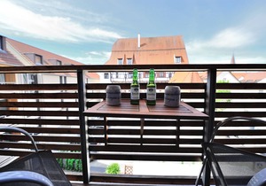 Charaktervolles Bierkistenzimmer in edlem Design, mit Klimaanlage, Safe und WLAN