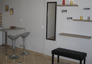comfort studio with garden view