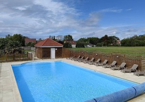 Comfortable individual lodgings in a natural setting.