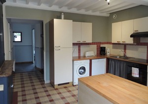 Comfortable individual lodgings in a natural setting.