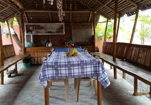 Cute, cool Green Kubo near the beach
