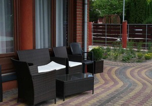 Holiday apartment in an apartment house with pool and internet
