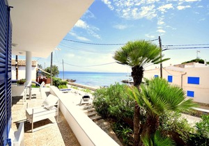 Modern high quality beach villa Na Pilena with sea views in a very quiet area
