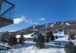 Mont Sainte Anne, Massif de Charlevoix, studio ski IN ski OUT Quebec city