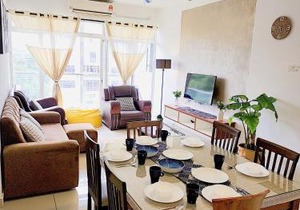 Putrajaya Dwiputra Residences, Fully Air-Con 3BR Blissful Suite