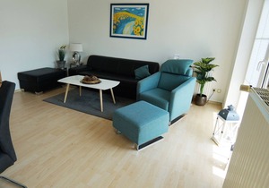 Relaxing at 100%: The ground floor apartment near the spa liegtin the "Cl