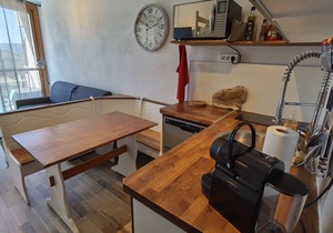Renovated 5-person studio at the foot of the resort