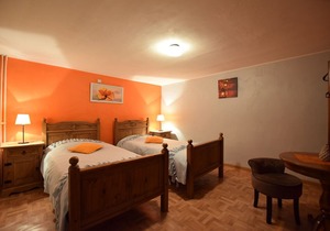 Restored cottage in an old Ardennes farmhouse