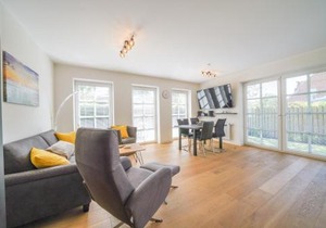 Südstrandhus Urlaub mit Hund Wohnung 1 unten