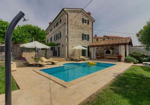 Stone villa Parentium with private pool in Porec