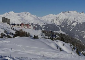 Studio cabine rénové avec balcon, vue Mont-Blanc, pour 4 pers. à Aime 2000 - FR-1-455-80