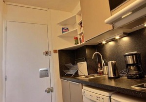 Studio cabine rénové avec balcon, vue Mont-Blanc, pour 4 pers. à Aime 2000 - FR-1-455-80