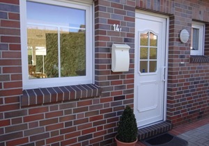 Stylish and homely: the tastefully furnished semi-detached house presents