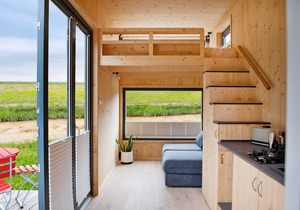 Sustainable overnight experience in the Green Tiny House Nature on the North Sea