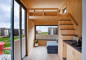 Sustainable vacation in the Green Tiny House Nature 7 on the North Sea