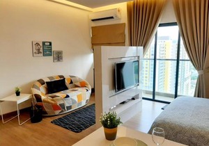 Symphony Tower Studio # 4 with balcony