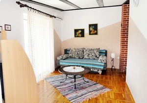 Two bedroom apartment with terrace and sea view Kornić, Krk (A-5418-b)