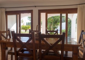 Villa Can Vincent is a large villa and pool located on the outskirts of San Antonio Bay