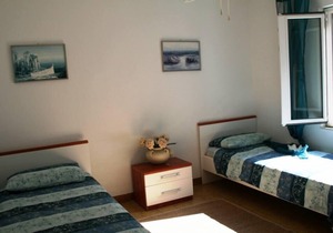 Villa with seaside views from top terrace and garden