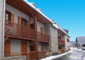 Wifi, 1st floor, balcony, tv, ski locker, 35m², Saint Lary Soulan