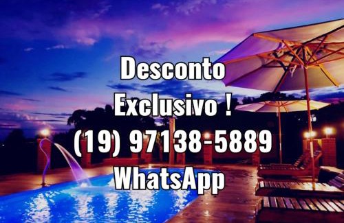 Sao Pedro Ski Chalet | Águas Chalés Temporada - Chalés e Lofts Confortáveis - Piscina - Próximo ao Thermas