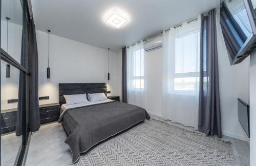 Darnyckyj Apartment | Люкс на Бориспільській ЖК Олімпік Парк, генератор на будинку