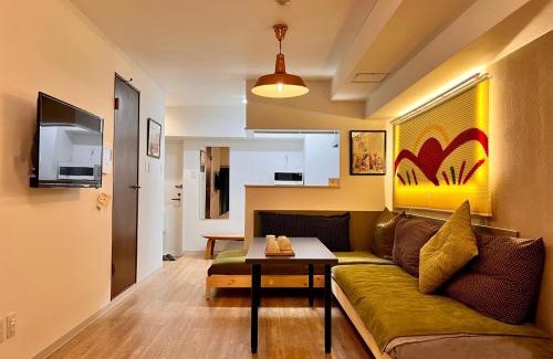 Taito Apartment | 浅草寺3分｜浅草駅6分｜開放的｜畳寝室｜2-6人｜成田&羽田空港直通