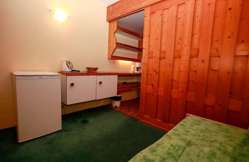 Arc-1800 Apartment | 10m from ski slopes, 9th floor, balcony, tv, 25m², Les Arcs
