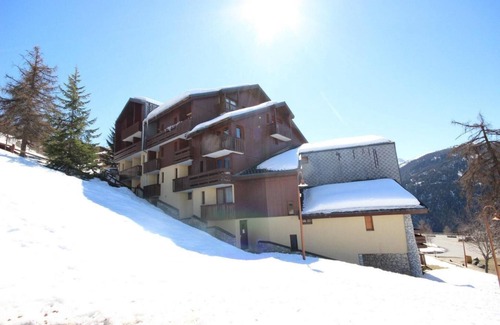Vallandry Apartment | 150m from ski slopes, 4th floor, view mountain, balcony, tv, ski locker, 22m², Peisey-Vallandry