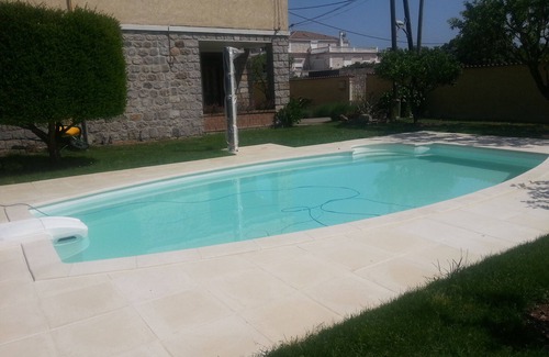 Morta Apartment | 1st floor apartment in villa with private pool and garden