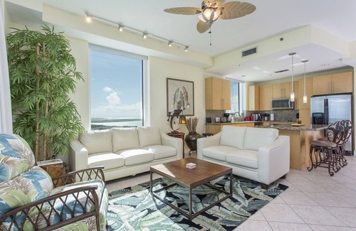 South Padre Island Resort | 23rd floor Ocean view three bedroom condo at the Sapphire Resort!