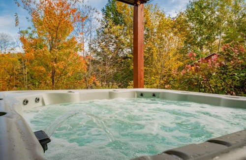 Bethel Ski Chalet | 35 Hideaway - Mtn Views, Hot Tub, Game Room, Dogs Ok, 12 Mins to Sunday River