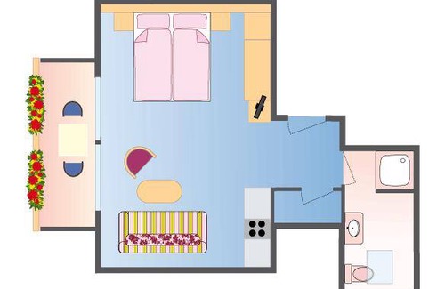 Tonbach Apartment | 35 m² Apartment ∙ 2 guests