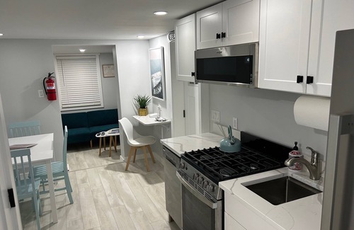 Seaside Heights Apartment | 3rd House to Beach & Boardwalk Luxury Beach Apt Unit #2 Best Location In Town