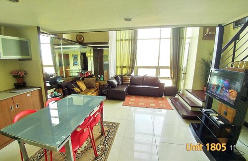 Santa Cruz Apartment | 3Rooms -74m² 17F, 2Floor(Loft type) Condo, Crown Regency Tower3 #Mango sqare